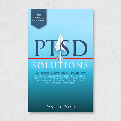 Design Captivating book cover design that shows the feelings associated with healing from PTSD trauma di WendyNDesign