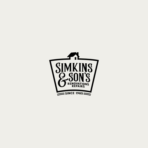 Design a vintage logo design for construction company Design by B I M O 83