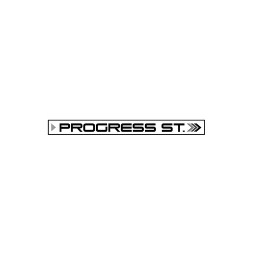 Design an inspiring logo for Progress St., to convey hope, optimism and progress. Design by afanz