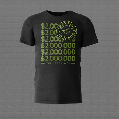Breaking Records Celebration Design by Wild Republic