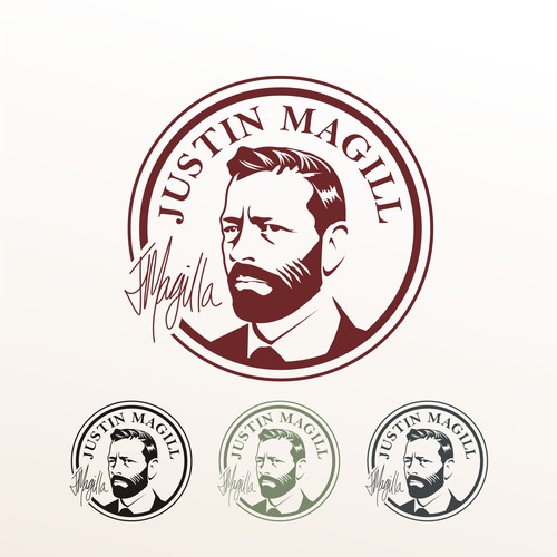 J. Magill Stamp Design by Heartmodjo