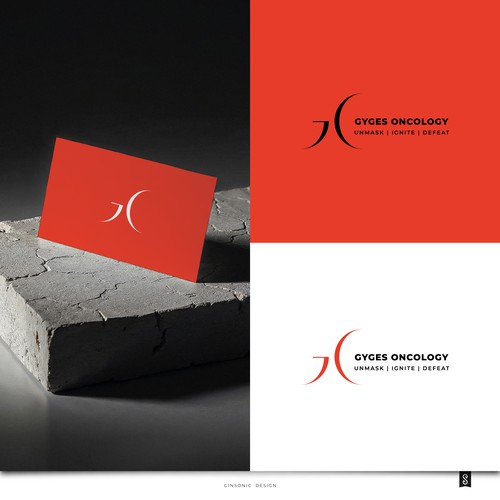 Bold Logo for Oncology Startup Led by Industry Veterans Design by GinSonic