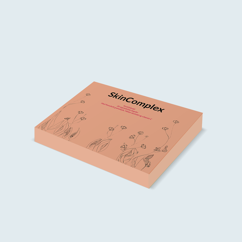 Box design for a advanced skin care supplement Design by Elllen