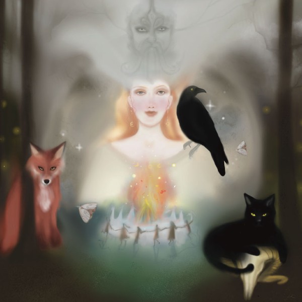 Design by Just_be titled "Label illustration for perfume"