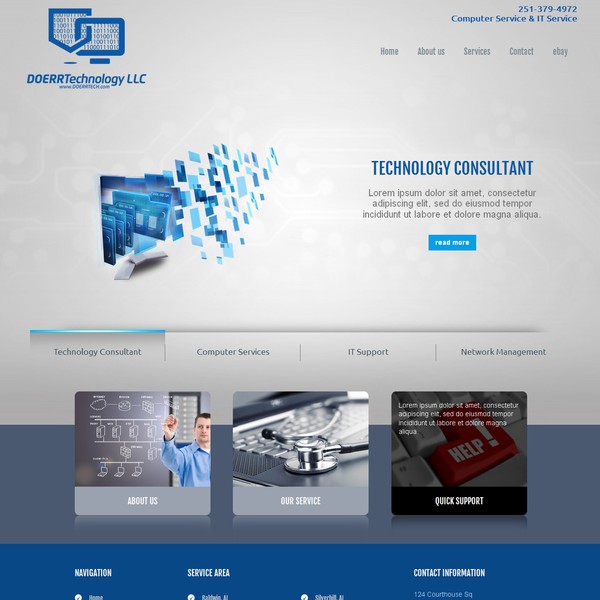 Website for Doerr technology