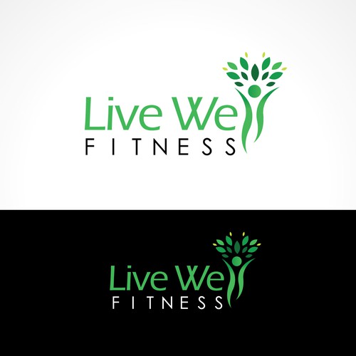 Create a logo for a start up fitness comply company!! Live Well Fitness