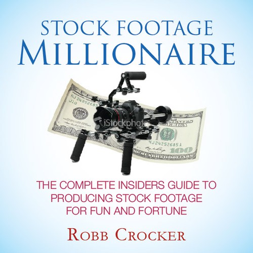 Eye-Popping Book Cover for "Stock Footage Millionaire" Diseño de BengsWorks