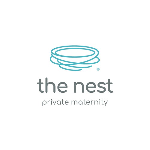 Design a funky logo (with a picture of a nest) for an Ob Gyn clinic to appeal to young women. Design by Awalmaxonline