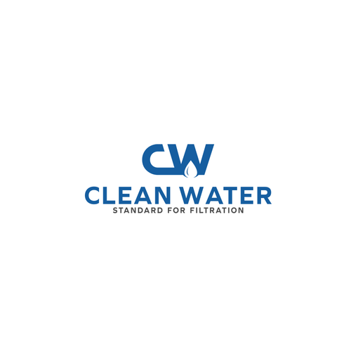 Simple Clean Logo for Water Filtration Company Design by Kaleya