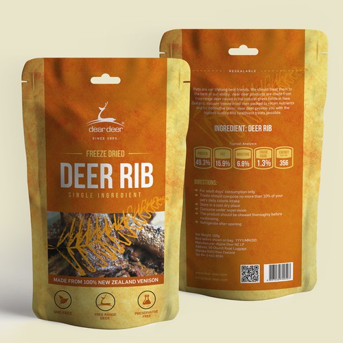 dear deer bag design Design by farhanubaid