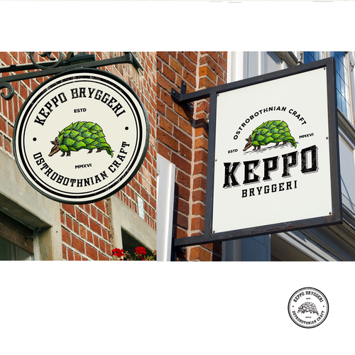 Design a logo for our craft brewery Ontwerp door EARCH