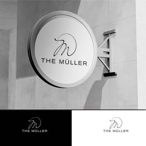 Want a challenge? Use the umlaut  - create a luxury logo for an apt building – The Müller Design by S.H Designs
