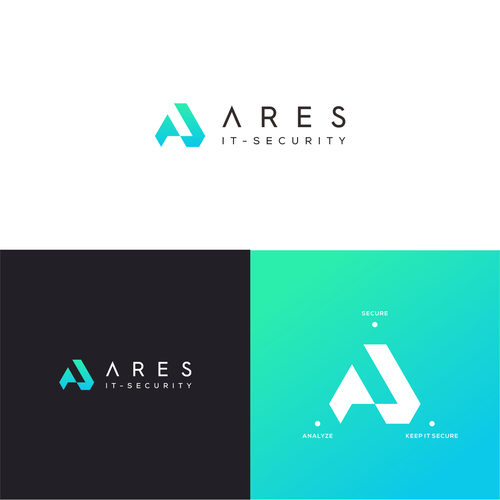 A logo for an information security company that is targeting corporate customers Design by camuflasha