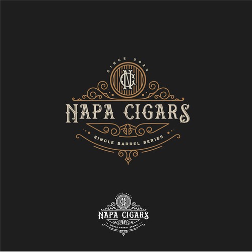 Designs | Napa Cigars Single Barrel Series Logo Needed | Logo design ...