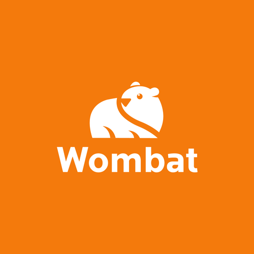 We need a clean, serious and sincere logo for our new App "Wombat" Design by logorilla™