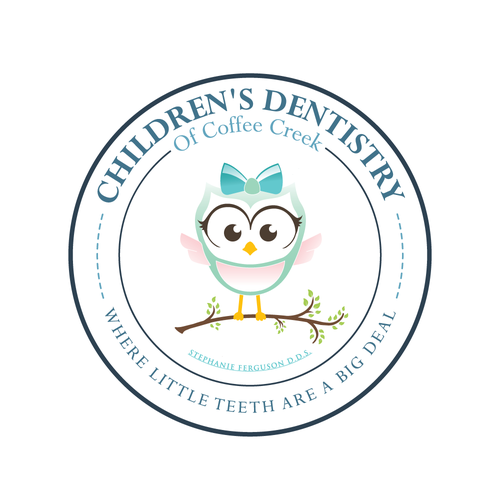 Pediatric Dental office needing a fun, playful, yet sophisticated logo design Design by aqiio.dsgn