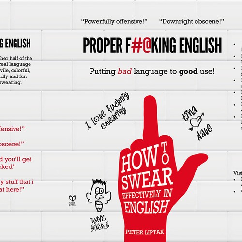 New book cover wanted for Exile Press' - "Proper F*cking English" Design by rossSP