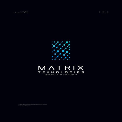 MatrixTeknologies IT Company Logo needs a facelift Design by FF3 ˢᵗᵘᵈⁱᵒ
