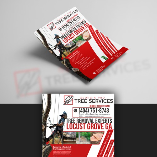 Branding for a Tree Removal Service Diseño de A2Z ♈︎BRANDING♈︎©