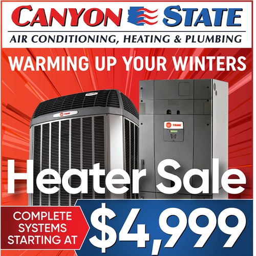 Newpaper Ad For Heating, Ventilation, and Air Conditioning (HVAC) Company - Wireframed and Ready! Design by OneDesigns