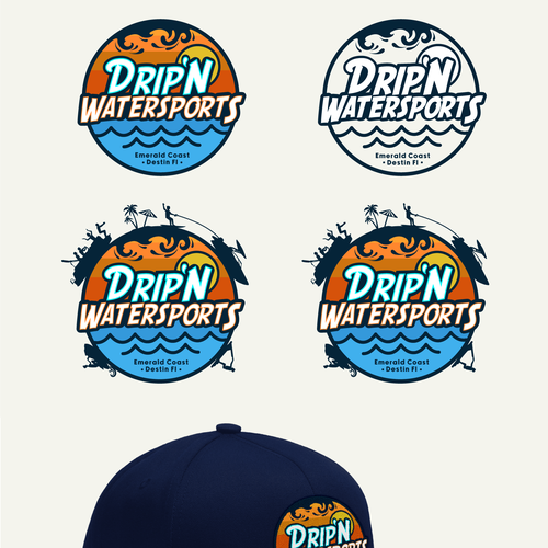Logo Design for a Watersports and Boat Rental Company Based in Destin Florida Design by Aefe Design