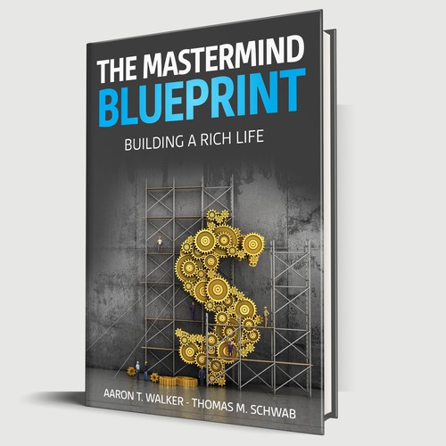 Book Cover: The Mastermind Blueprint Design von anisha umělec