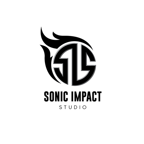 "Looking for a explosive logo that will make a Sonic Impact for a Recording Studio!" Design by Andrea_TheWhite