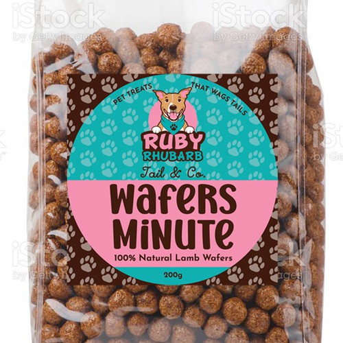 Ruby Rhubarb new product Labels Design by Studio C7