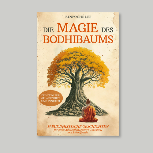 Design an appealing cover about Buddhist stories Design by Radmilica