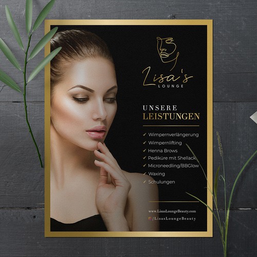 Neuer Flyer Fur Eine Beauty Lounge Postcard Flyer Or Print Contest 99designs