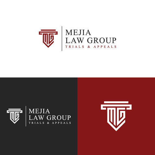 Modern, sleek law firm logo and branding Design by abdo4design
