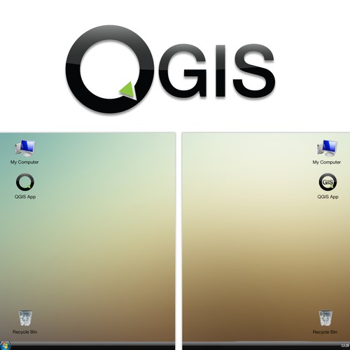 QGIS needs a new logo Réalisé par Andyzendy
