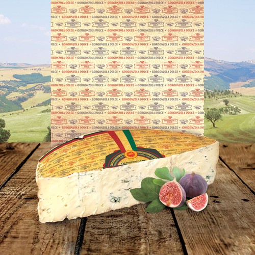 Design a product label set for an Italian Cheese Réalisé par ProveMan