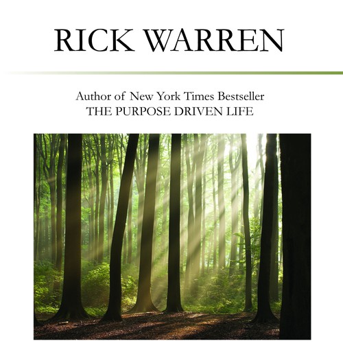 Design Rick Warren's New Book Cover Design by e3