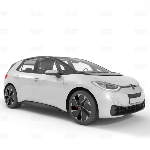 3D Model of VW ID3 Design by BenTō.