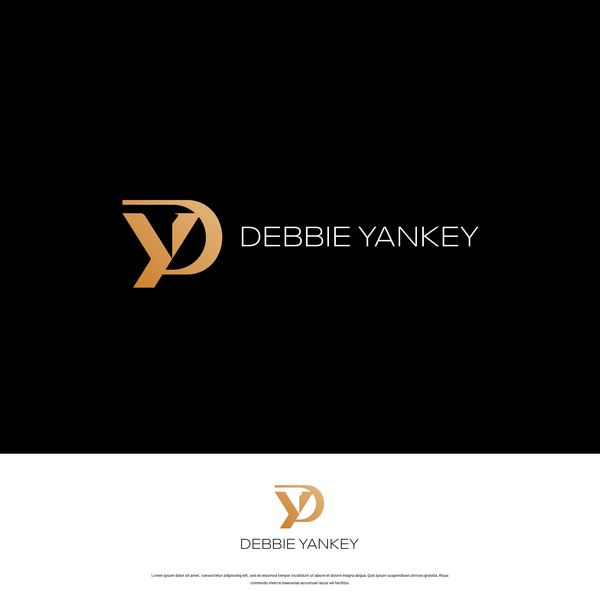 Logo for a luxury real estate agent
