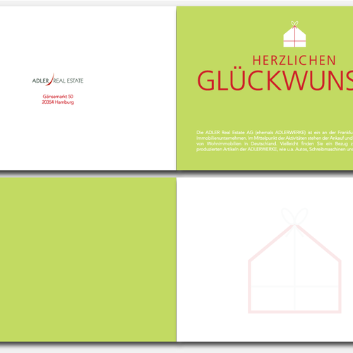 Postcard, flyer or print contest entry by prinzzesschen