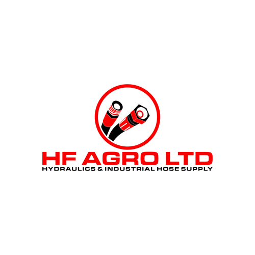 Hydraulic hose shop logo Design by ghayda