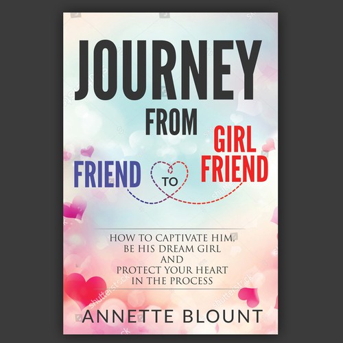 Design a book cover that is fun and playful to help single women experience love beyond friendship Design by Retina99