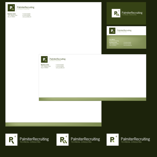 "Logo with Letterhead & BCard for IT & Engineering Consulting Company Diseño de Forever.Studio