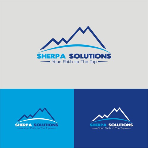 Create a powerful logo for Sherpa Solutions that will make people want to climb the career ladder Diseño de DaVincent09