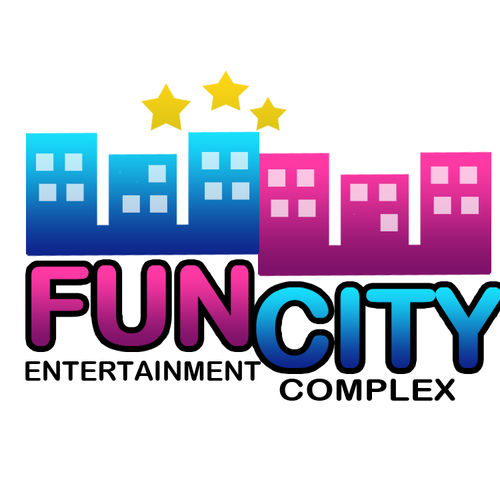 Logo Design for Fun City Diseño de maxpeterpowers