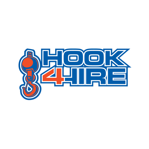 Create bold eye catching crane hook and ball design for hook 4