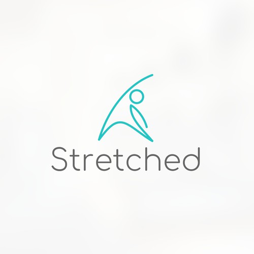 Looking for a sleek yet eye catching logo for my stretching studio. Design by ham7