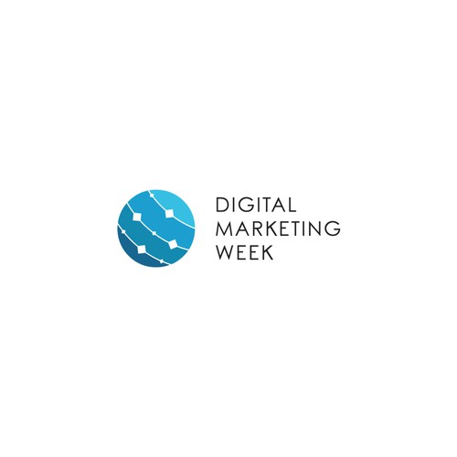 Logo for a digital marketing conference Design by Gabri.