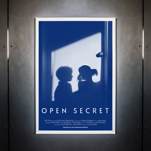 Design a poster for the documentary Open Secret Design by CreamCreative