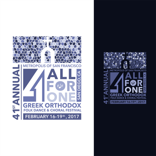 Greek Folk Dance and Choral Festival Annual Logo Design by Jong Java