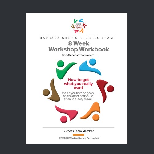 Workbook front cover for adults with big dreams - make me smile Design by Marco Davelouis