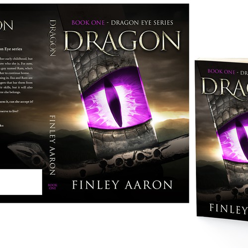 Book Covers for the first 3 books in my YA urban fantasy series, Dragon Eye—more books to come! Design por " Portugal "