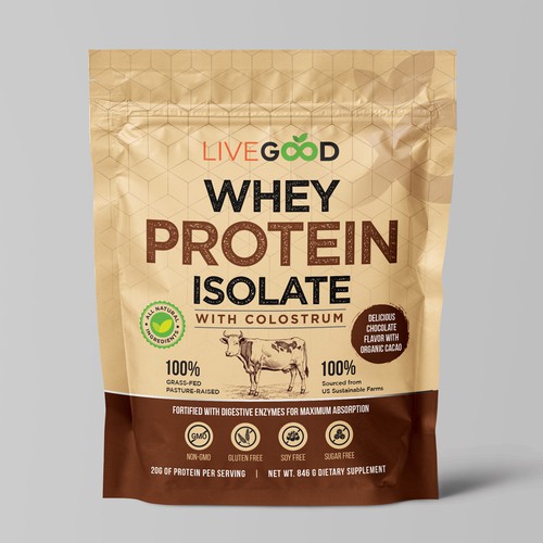 NEW - ***GUARANTEED PRIZE*** Packing Design for Protein Powder Design by M.Siddique